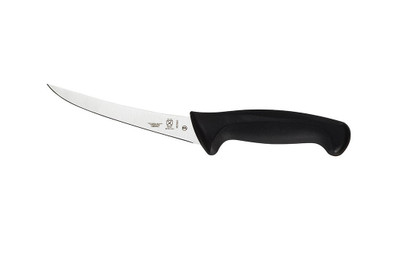 Mercer M23820 6" Curved Boning Knife With Black Non-Slip Handle