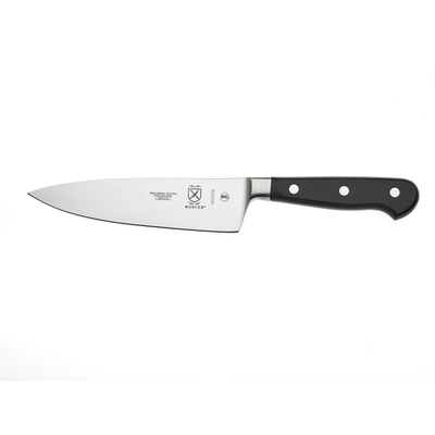 Mercer M23506 6&quot; Black Handle Chef's Knife