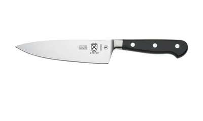 Mercer M23506 6" Black Handle Chef's Knife