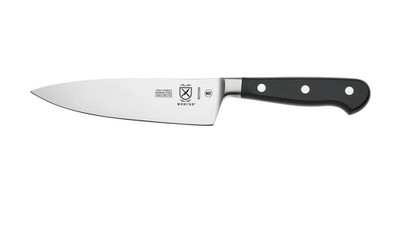 Mercer M23506 6" Black Handle Chef's Knife