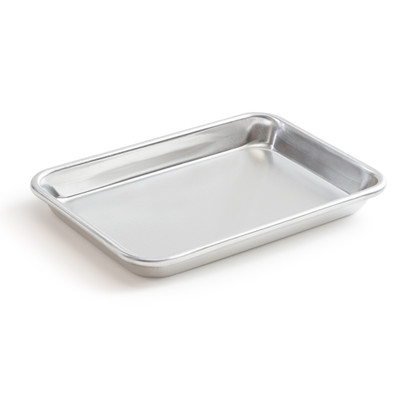 Bakn BAKSP1007 6 0.5" x 9.5" 19 Gauge Aluminum Sheet Pan