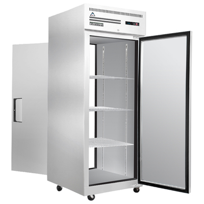 Everest Refrigeration ESPT-1S-1S 29.25" Stainless Steel One-Section Pass-Thru Refrigerator