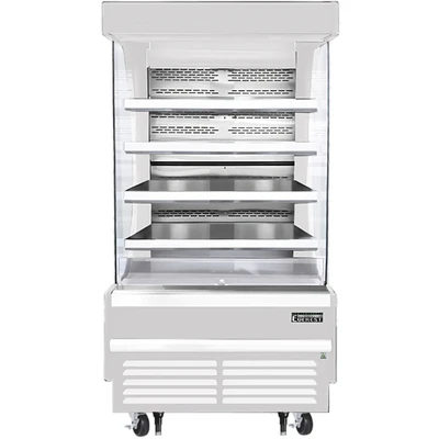 Everest Refrigeration EOMV-36-W-35-T Vertical Open Display Merchandiser