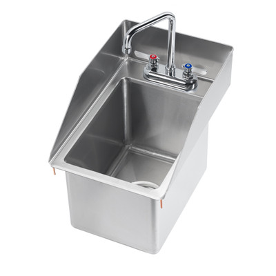 Krowne HS-1220 12" x 18" x 15-1/2" Drop-In Hand Sink