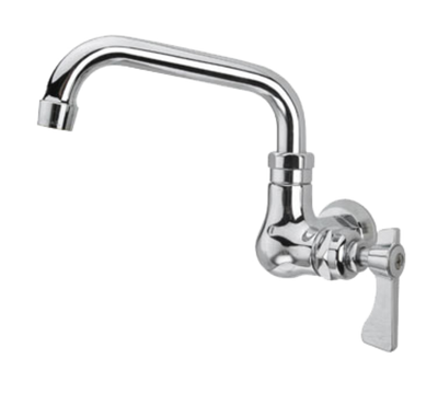 Krowne 16-171L Royal Series Single Wall Mount Faucet 12" Swing Spout