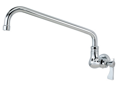 Krowne 16-171L Royal Series Single Wall Mount Faucet 12" Swing Spout