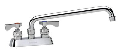 Krowne 15-312L 4" Centers And 12" Swing Spout Royal Series Faucet Deck Mount