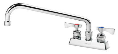 Krowne 15-312L 4" Centers And 12" Swing Spout Royal Series Faucet Deck Mount