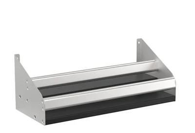 Krowne RD-28 28"W x 10"D Stainless Steel Royal Series Double Speed Rail