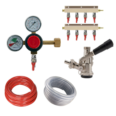 Krowne BEERKIT8 Draft Beer Kit For Unit With 8 Faucet