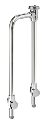 Krowne 21-455L "U" Shaped Adjustable Flanges 1/2" NPT Male Threads With 6" Centers Vacuum Breaker Assembly