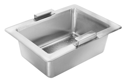 Krowne 30-152 5" Deep Stainless Steel Perforated Drain Basket