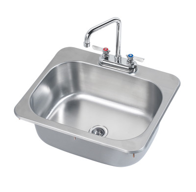 Krowne HS-2017 20 - 1/4" x 17 - 7/8" Drop In Hand Sink