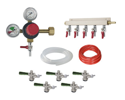 Krowne BEERKIT5 Draft Beer Kit For Unit With 5 Faucet
