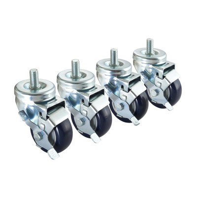 Krowne 28-164S 3" Polyurethane Wheels Metric Thread Caster