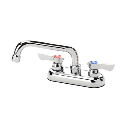 Krowne 11-406L 4" Centers 6" Swing Spout Deck Mount Silver Series Faucet