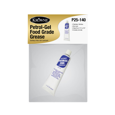 Krowne P25-140 Non-Toxic Food Grade Grease Package with Header