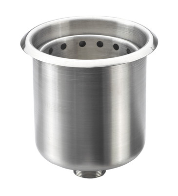 Krowne 16-150 6-1/2" dia. Hole Stainless Steel with 1/2" NPS Inlet Drop-In Dipper Well