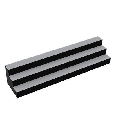 Krowne KR-3T60-R 45 Bottle Capacity Royal Series Lighted Countertop Liquor Display