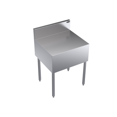 Krowne KR24-RS24 24" x 24" Flat Top Royal Series Beer Station/Register/Coffee Stand