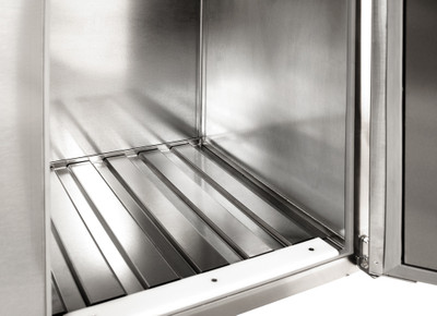 Krowne BS-140 Stainless Steel Keg Floor Rack For Standard Size Door