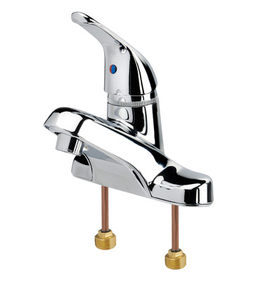 Krowne 12-510L 4" Centers Deck Mount Silver Series Single Lever Lavatory Faucet