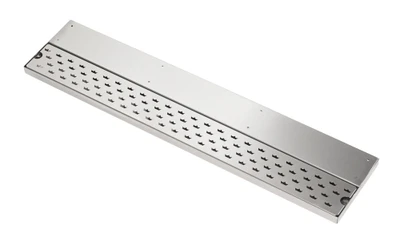 Krowne KR-DR42 42"W Stainless Steel Royal Series Drink Rail Drainer