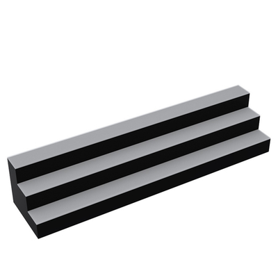 Krowne KR-3T60-L 45 Bottle Capacity Royal Series Lighted Countertop Liquor Display