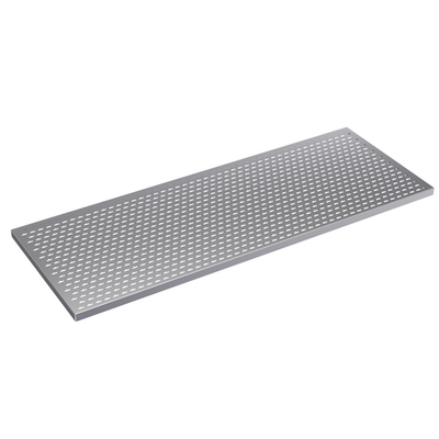 Krowne KR19-PE48 19" x 48" Stainless Steel Royal Series Perforated Drainboard Insert