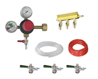 Krowne BEERKIT3 Draft Beer Kit For Unit With 3 Faucet