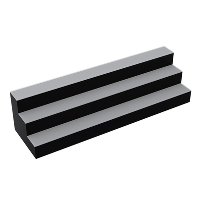 Krowne KR-3T48-L 36 Bottle Capacity Royal Series Lighted Countertop Liquor Display