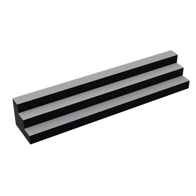 Krowne KR-3T72-R 54 Bottle Capacity Royal Series Lighted Countertop Liquor Display