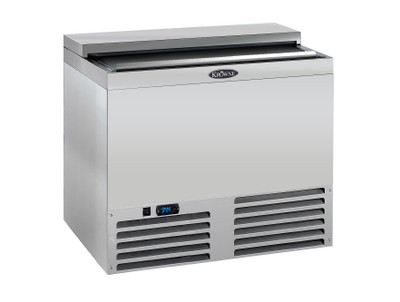 Krowne MC36S 36&quot;W x 24&quot;D Stainless Steel Underbar Glass Froster - 115V