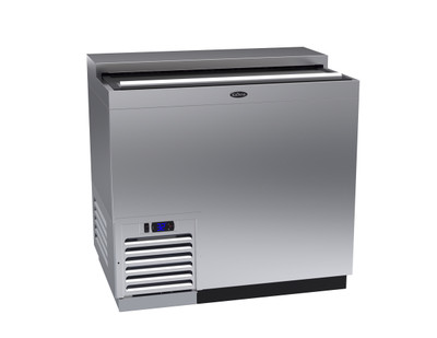 Krowne MC36S 36"W x 24"D Stainless Steel Underbar Glass Froster - 115V