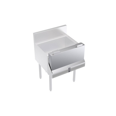 Krowne KR-SC24 24"W Stainless Steel Royal Series Speed Rail Locking Cover