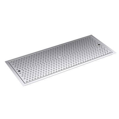Krowne KR-D36 36"W x 14"D Stainless Steel Drop-In Drip Tray Trough