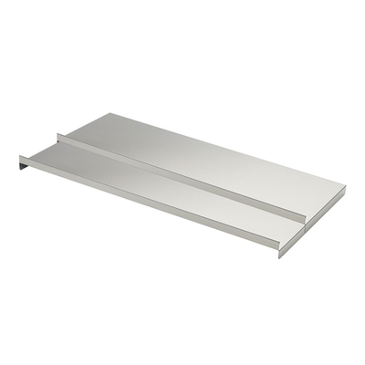 Krowne SC42F 42"W Full Stainless Steel Underbar Ice Bin Cover