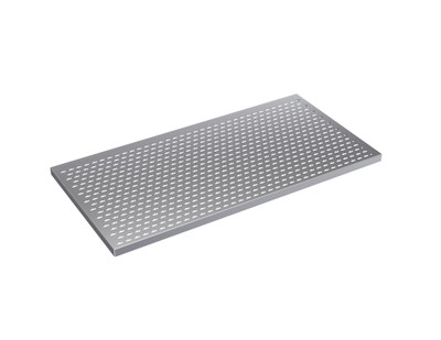 Krowne KR19-PE36 19" x 36" Stainless Steel Royal Series Perforated Drainboard Insert