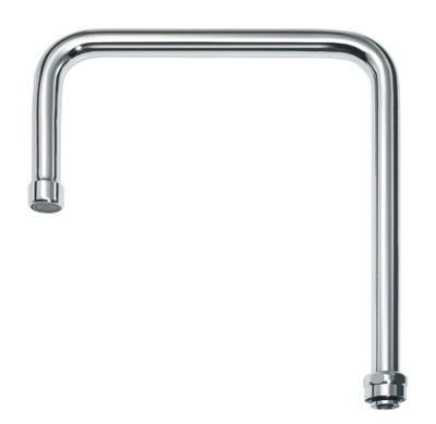 Krowne 21-432L 8 1/2"W x 11"H Double Bend Royal Series Spout