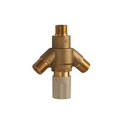 Krowne 16-405L Thermostatic Mixing Valve with Built-In Check Valves