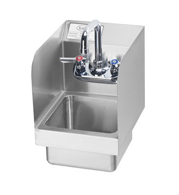 Krowne HS-19 9" x 12" Wall Mounted MiniMax Hand Sink