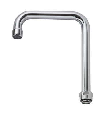 Krowne 21-431L 6"W x 8 1/2"H Double Bend Royal Series Spout