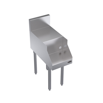 Krowne KR24-12BF 12"W x 24"D Stainless Steel Royal Series Underbar Blender Station