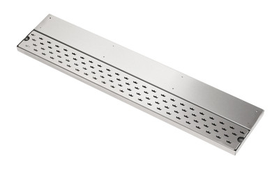Krowne KR-DR48 48"W Stainless Steel Royal Series Drink Rail Drainer
