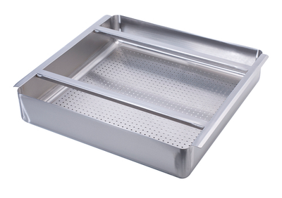Krowne 30-150 20" x 20" 304 Stainless Steel Pre-Rinse Basket