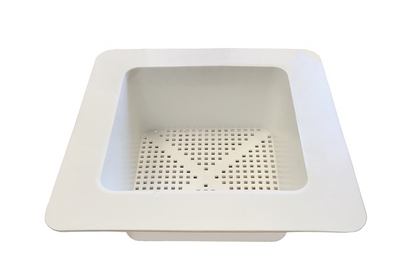 Krowne 30-141 11 3/4"W x 11 3/4"D Plastic Floor Drain Strainer