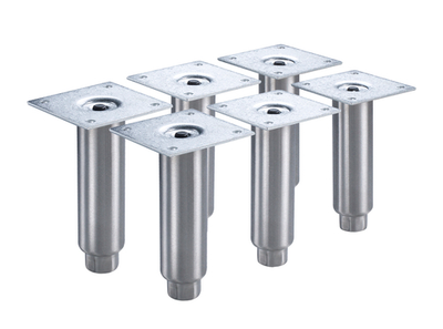 Krowne BS-101 6" Legs For Back Bar Coolers