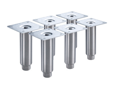 Krowne BS-101 6" Legs For Back Bar Coolers