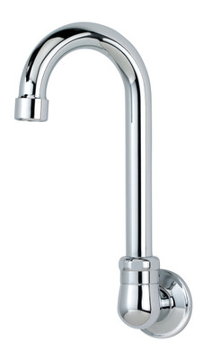 Krowne 16-140L Wall Mounted Royal Series Faucet with Single Hole Gooseneck Spout