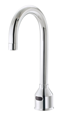 Krowne 16-650 Deck Mount Royal Series Electronic Faucet with 6&quot; Rigid Gooseneck Spout